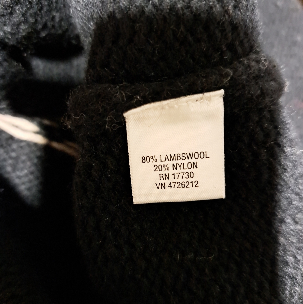 CHEROOKE Sweater Men's XL Nordic Print Lambswool Blend Cabin Core Winter Skiing - Picture 11 of 12